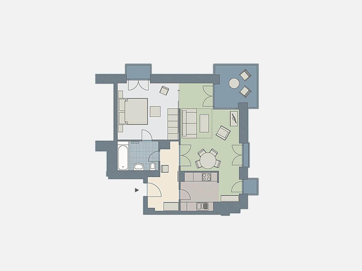 Kaiservillen Heringsdorf - Ferienwohnung Mit 1 Schlafzimmer Und Balkon D224 Exterior photo